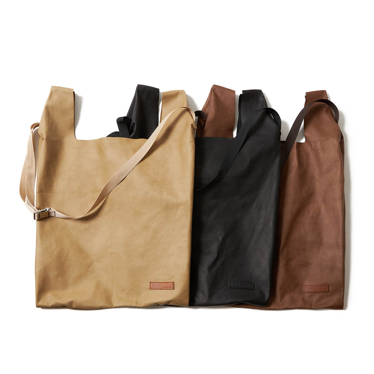 Waterproof Leather Carrier Bag | hobo