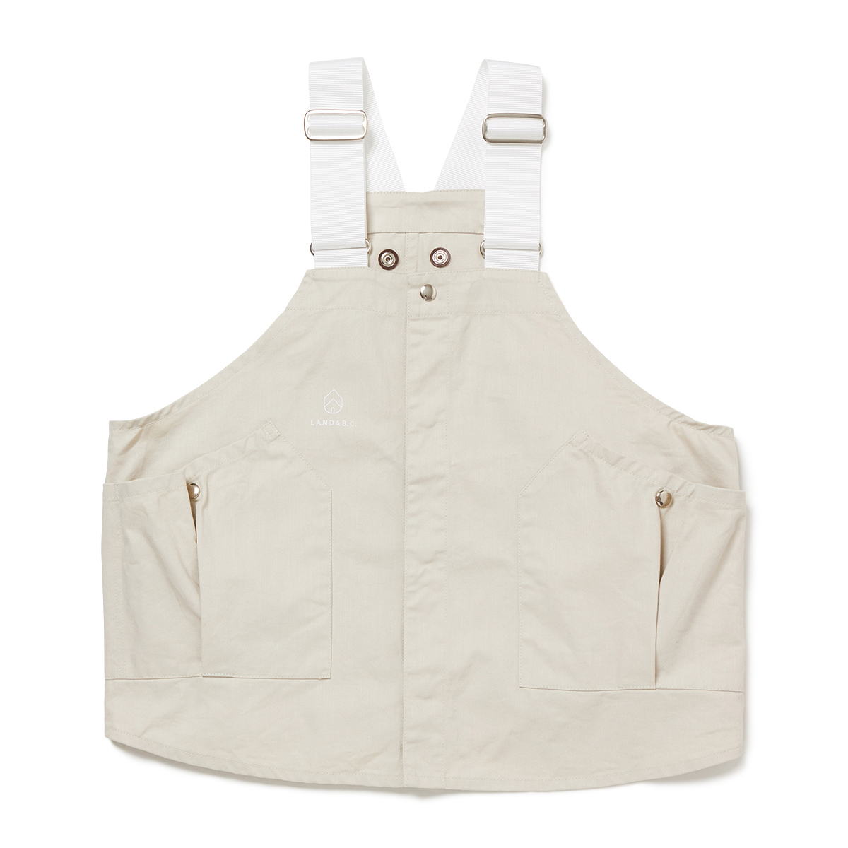 COTTON TWILL VEST by LAND & B.C. | hobo