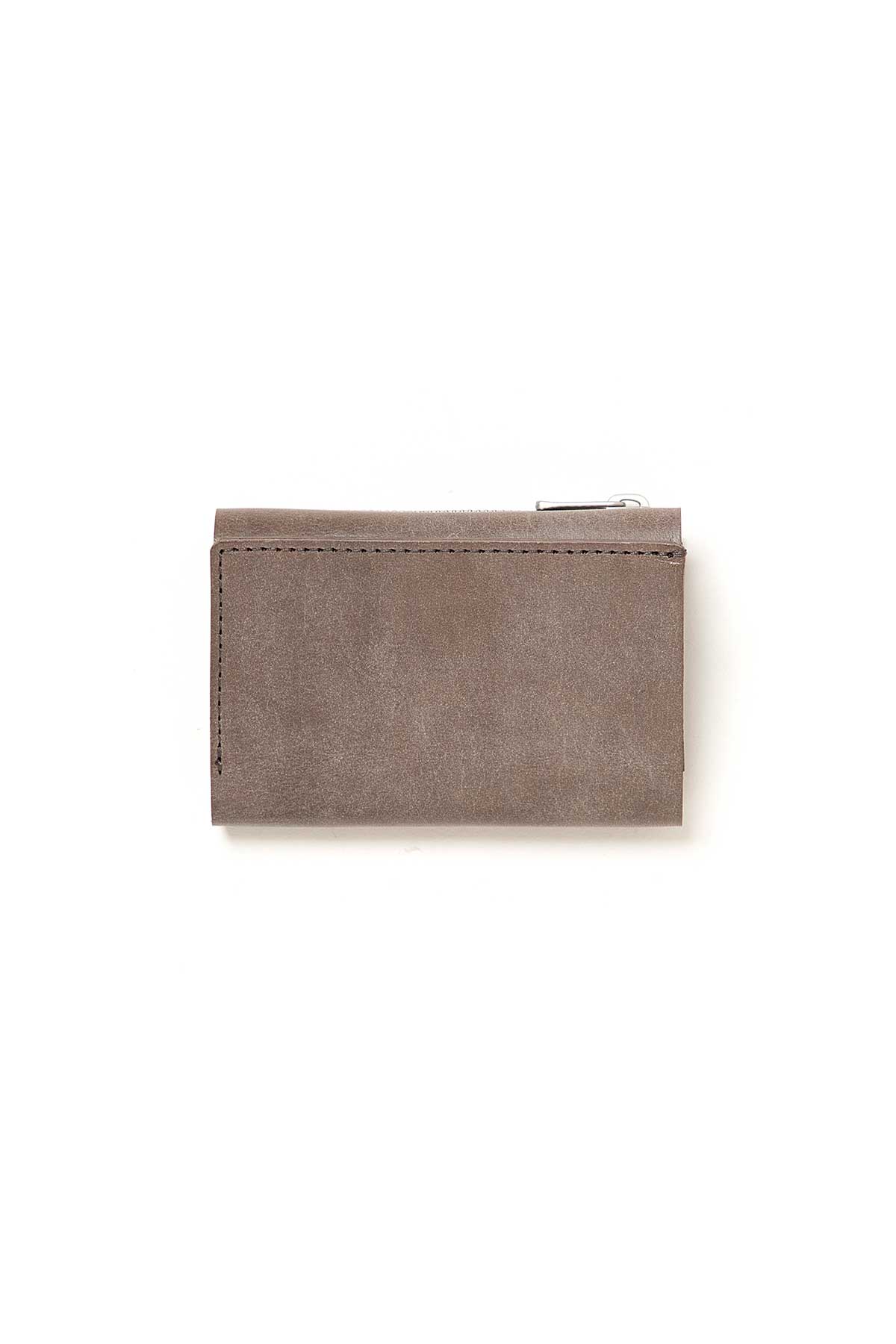 TRIFOLD COMPACT WALLET OILED COW LEATHER | hobo