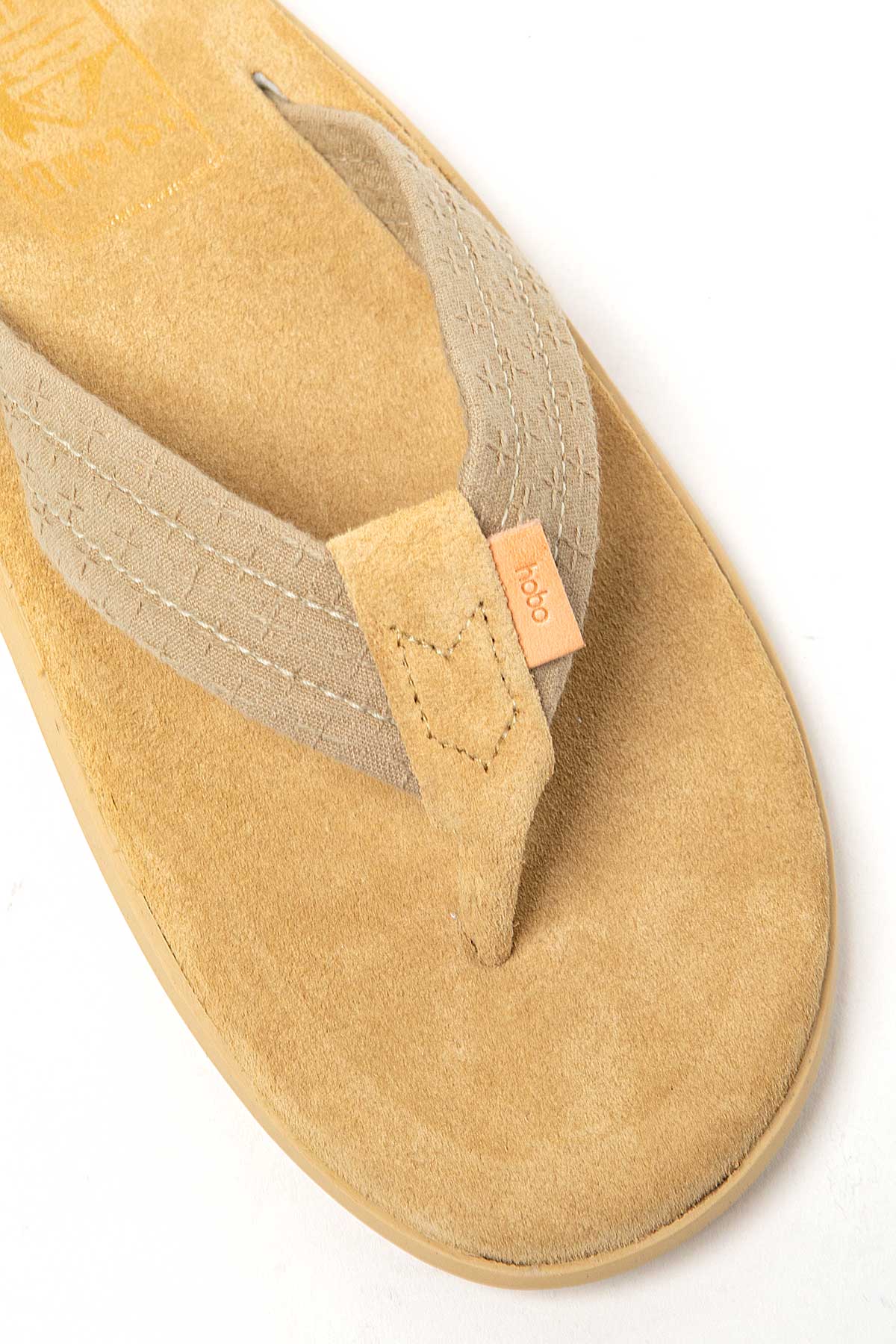 THONG SANDAL COTTON SASHIKO by ISLAND SLIPPER | hobo