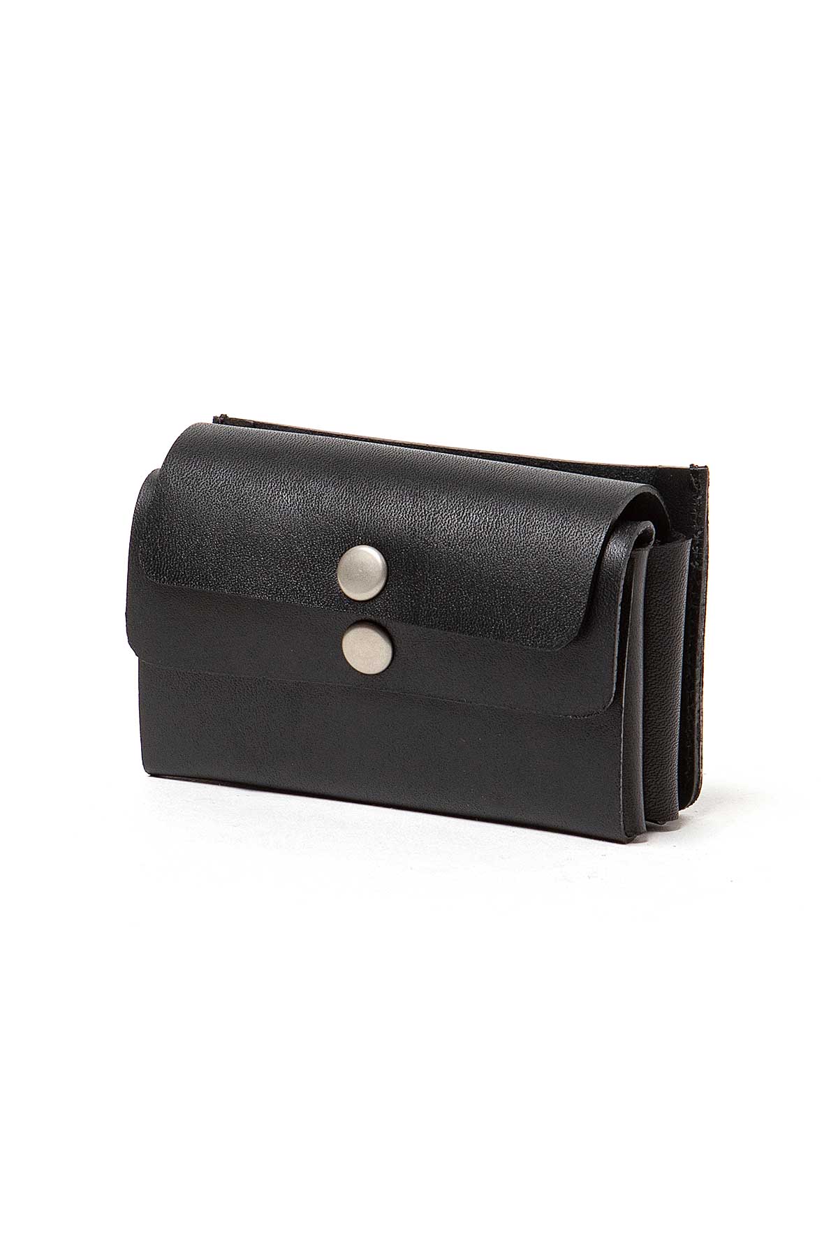 DOUBLE FLAP WALLET COW LEATHER | hobo