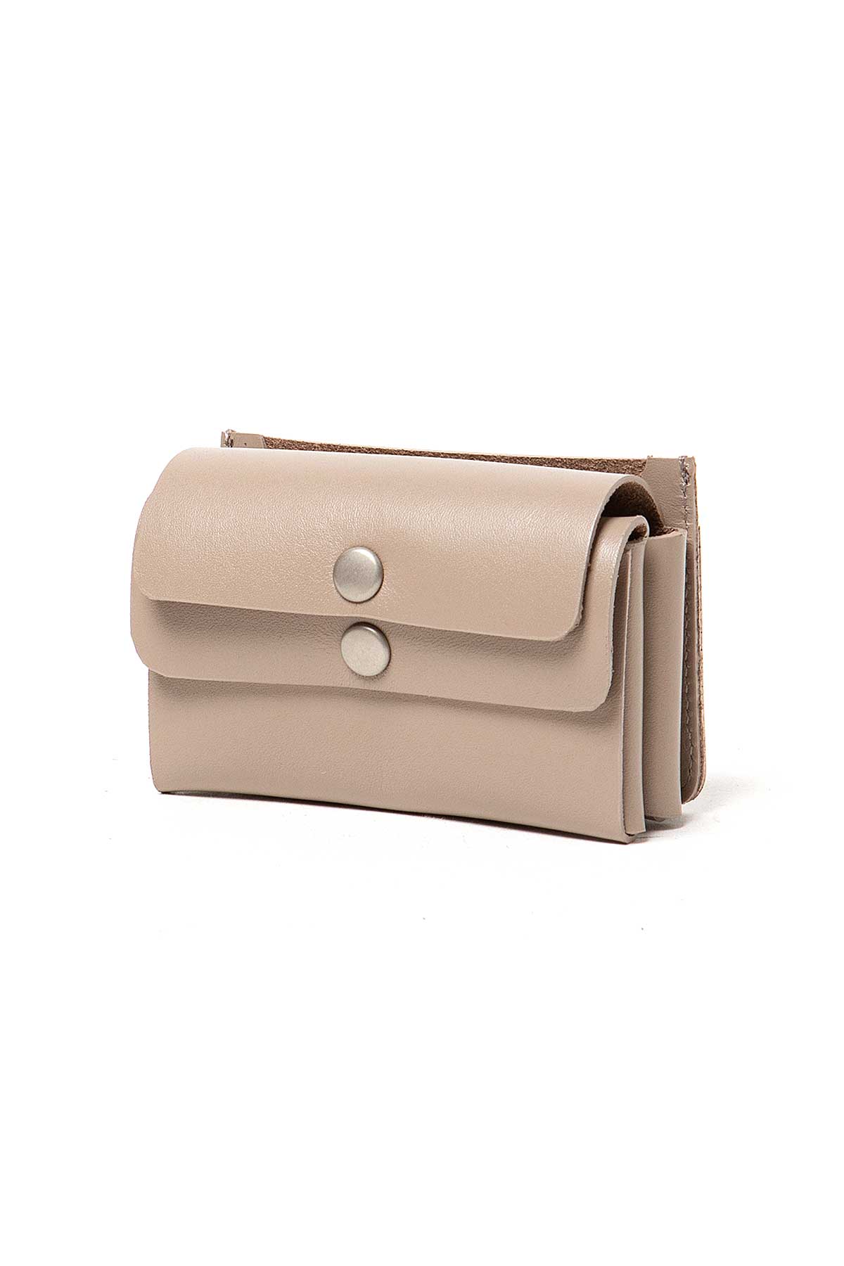 DOUBLE FLAP WALLET COW LEATHER | hobo