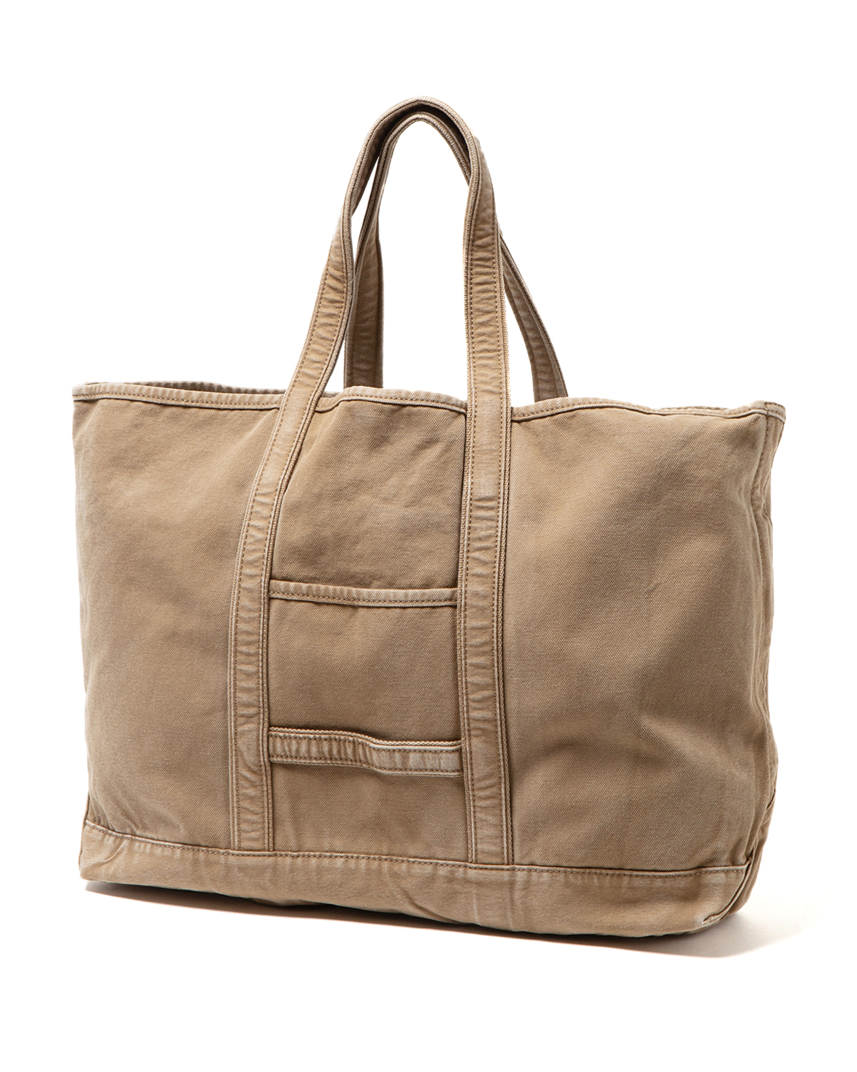 hobo TOTE BAG COTTON CANVAS COFFEE DYED-eastgate.mk