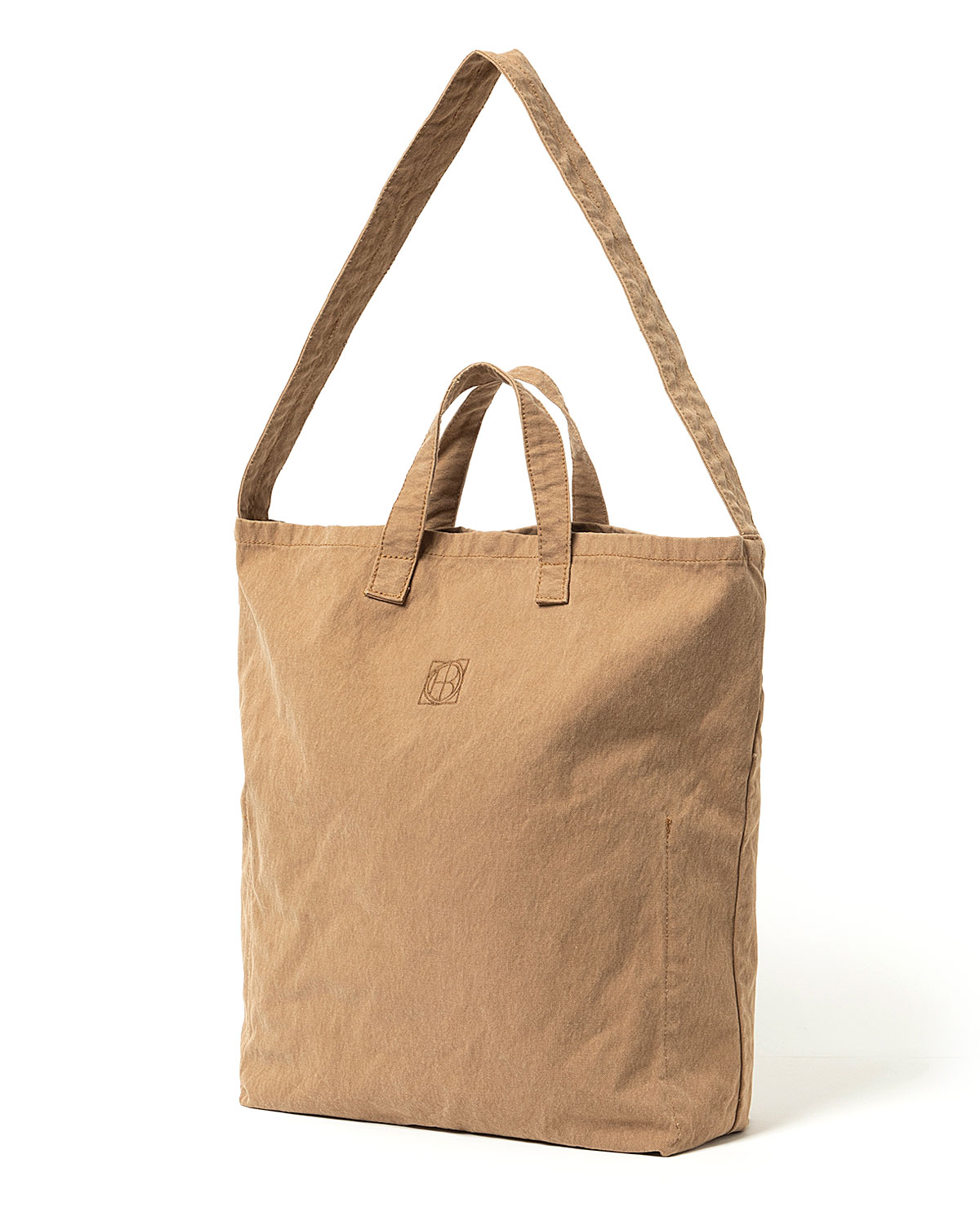 2WAY TOTE BAG COTTON CANVAS VINTAGE WASH | hobo